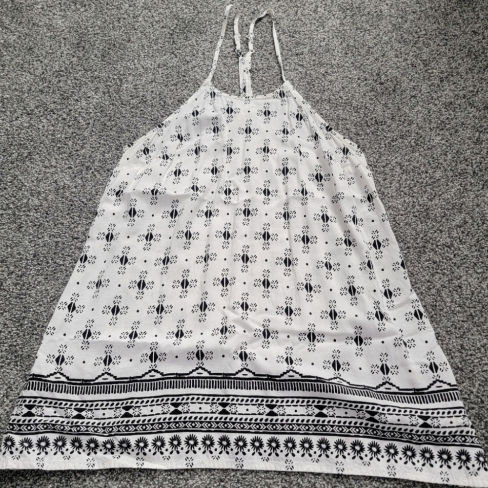 Old Navy Patterned Halter Blouse